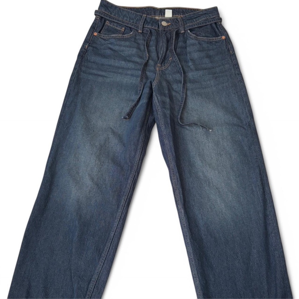 H&M baggy low rise jeans